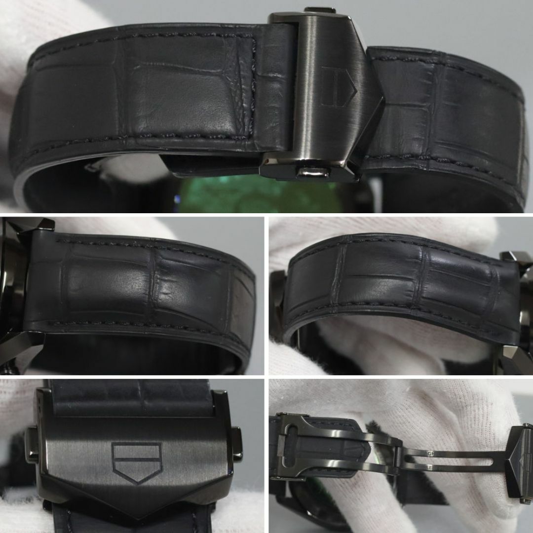 TAG Heuer(タグホイヤー)のTAG Heuer タグ・ホイヤー カレラ キャリバー ホイヤー02 ジャパンブラックエディション(CBN2A1G.FC6501) メンズ 腕時計 自動巻 SS セラミック メンズの時計(腕時計(アナログ))の商品写真