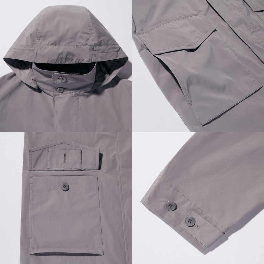 UNIQLO(ユニクロ)のUNIQLO +J オーバーサイズフーデッドロングコート メンズのジャケット/アウター(その他)の商品写真
