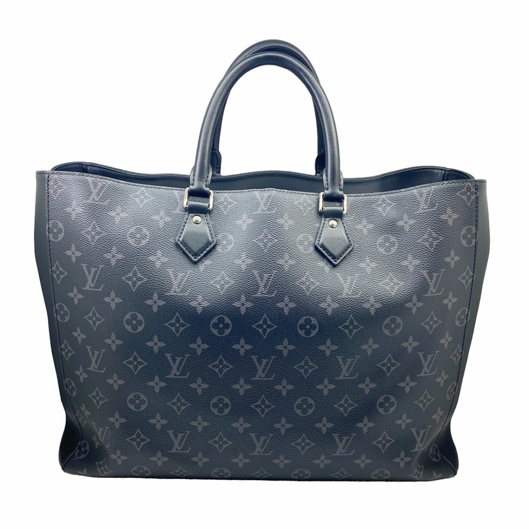 LOUIS VUITTON(ルイヴィトン)のLOUIS VUITTON ルイヴィトン モノグラムエクリプス グランサック　M44773 トートバッグ　バッグ　ハンドバッグ　旅行カバン　鞄　トラベルバッグ　A4 ノワール シルバー金具 ブラック　メンズ メンズのバッグ(ビジネスバッグ)の商品写真