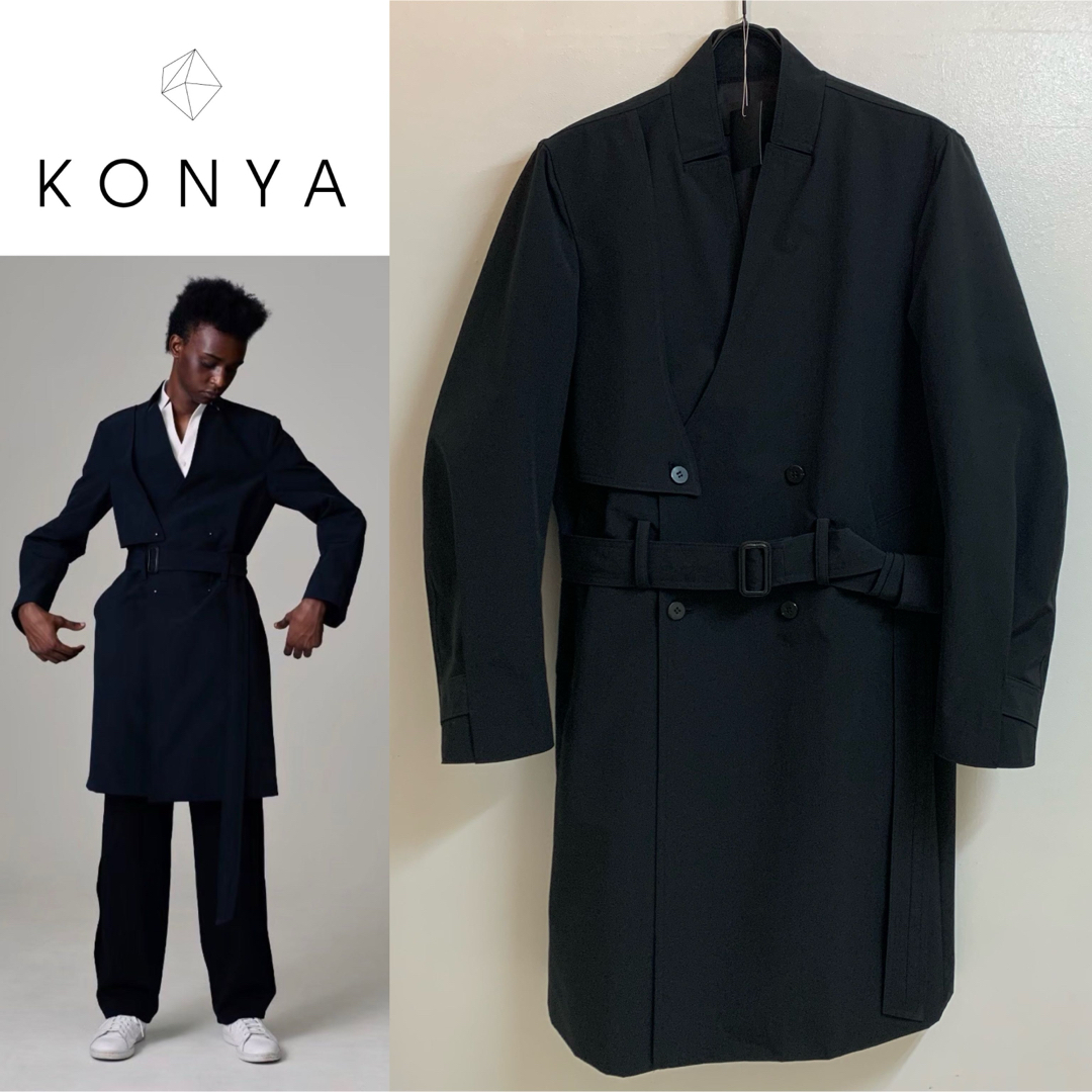 KONYA コンヤ 2020SS Move Trench トレンチコート L メンズのジャケット/アウター(トレンチコート)の商品写真