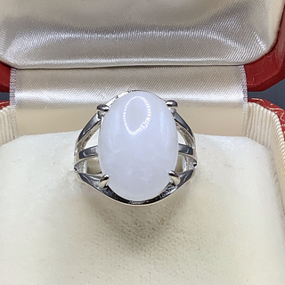 ホワイトクリスタル 水晶 フリーサイズ リング 指輪 天然石 パワーストーン (リング(指輪))