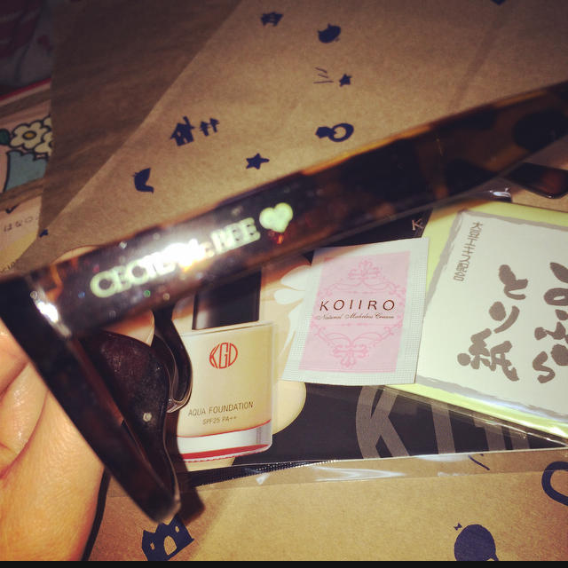 CECIL McBEE(セシルマクビー)のセシルメガネ♡おまけつき レディースのファッション小物(サングラス/メガネ)の商品写真