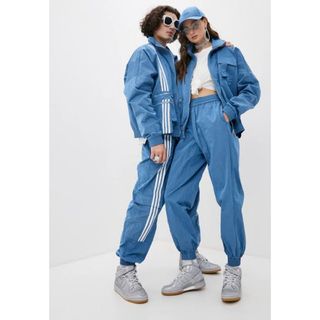 アディダス(adidas)のadidas IVYPARK ジャケット アウター 希少 M ブルー 新品 正規(その他)