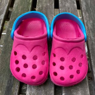 クロックス(crocs)のクロックス風　サンダル　キッズ 14cm(サンダル)