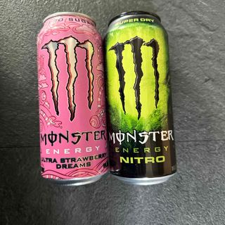 モンスターエナジー(Monster Energy)のMonster 2種(ソフトドリンク)