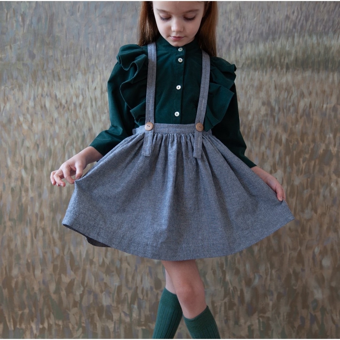 SOOR PLOOM(ソーアプルーム)のSoor Ploom  Mavis Skirt 4Y キッズ/ベビー/マタニティのキッズ服女の子用(90cm~)(スカート)の商品写真