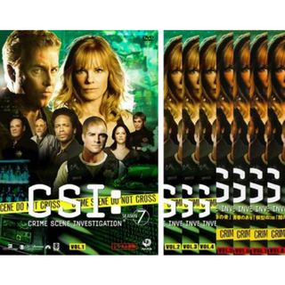 [42527]CSI:科学捜査班 シーズン7(8枚セット)第1話〜第24話 最終【全巻セット 洋画 中古 DVD】ケース無:: レンタル落ち(TVドラマ)