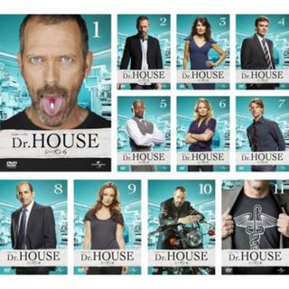 [54529]Dr HOUSE ドクター ハウス シーズン 6(11枚セット)第1話〜第21話 最終【全巻セット 洋画 中古 DVD】ケース無:: レンタル落ち(TVドラマ)