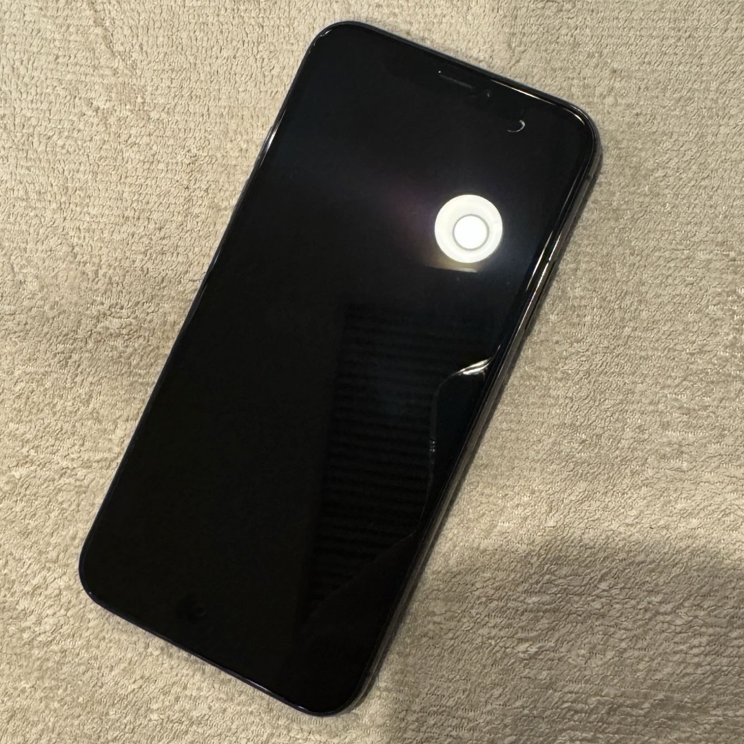 iPhone(アイフォーン)のiPhone X Space Gray 256 GB SIMフリー スマホ/家電/カメラのスマートフォン/携帯電話(スマートフォン本体)の商品写真