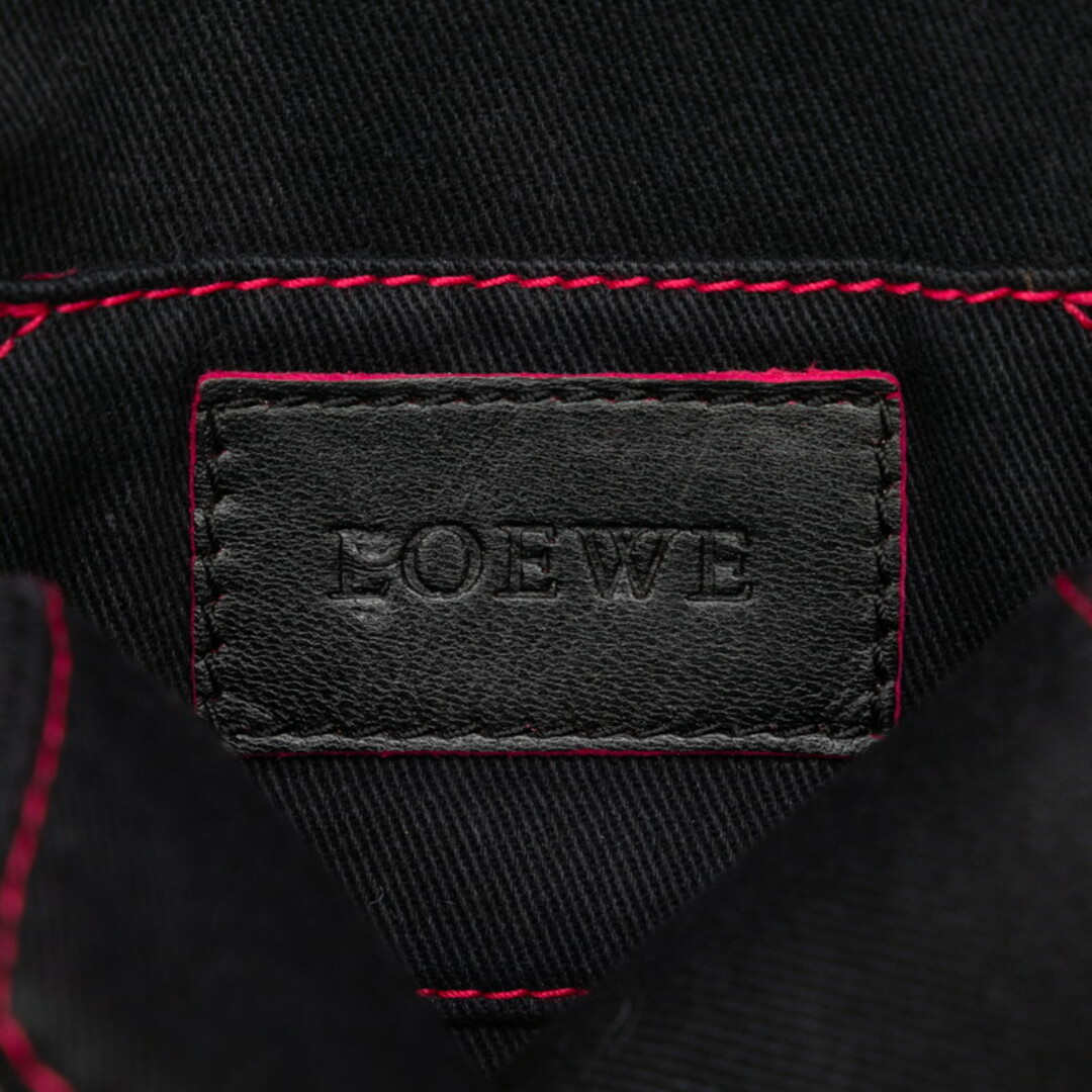 LOEWE(ロエベ)のロエベ アナグラム フリンジ 斜め掛け ショルダーバッグ レザー レディース LOEWE 【228-40476】 レディースのバッグ(ショルダーバッグ)の商品写真