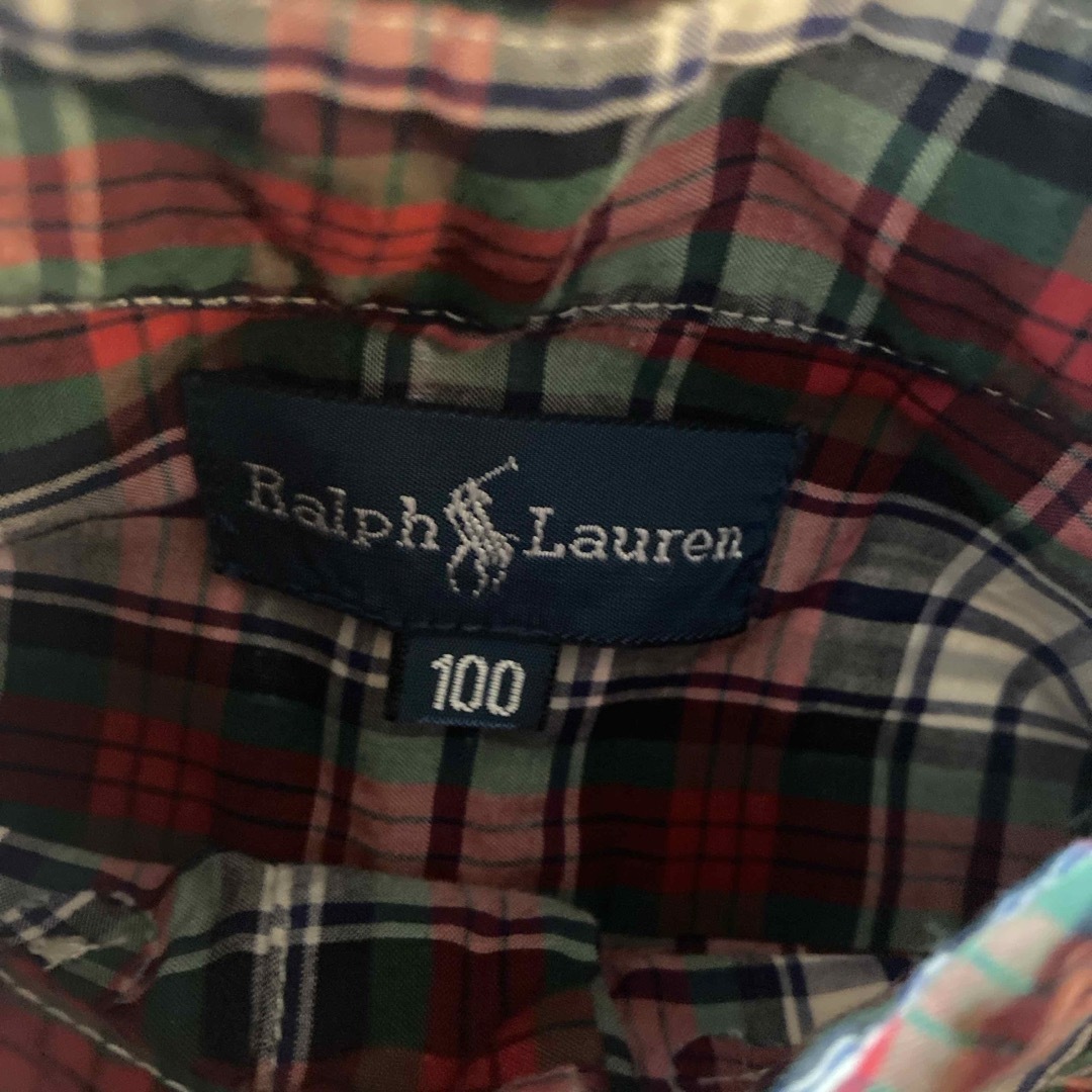 Ralph Lauren(ラルフローレン)のラルフローレン　シャツ　100 キッズ キッズ/ベビー/マタニティのキッズ服男の子用(90cm~)(ブラウス)の商品写真