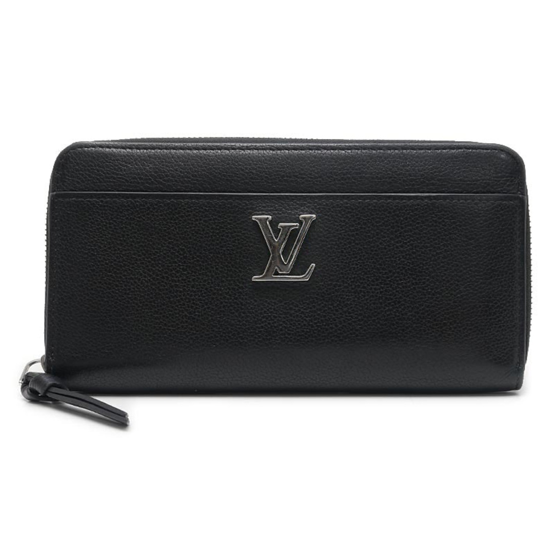 LOUIS VUITTON(ルイヴィトン)のルイヴィトン ジッピー・ロックミー M62622 レザー 黒 ノワール 長財布 レディースのファッション小物(財布)の商品写真