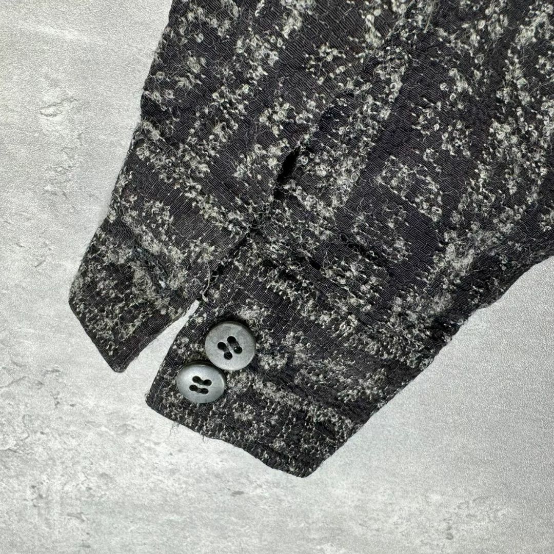 Christian Dior(クリスチャンディオール)の『クリスチャンディオール』(L) ジャガードオープンカラーシャツ メンズのトップス(シャツ)の商品写真