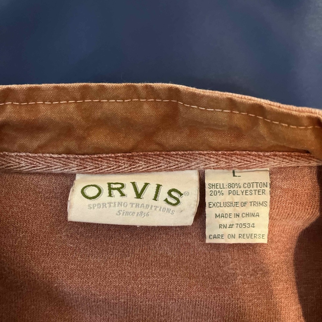 ハーフジップ　ORVIS メンズのトップス(スウェット)の商品写真