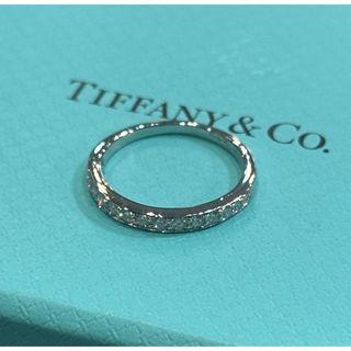 ティファニー(Tiffany & Co.)のTiffany&Co.Pt950ダイヤ15Pハーフエタニティ(リング(指輪))