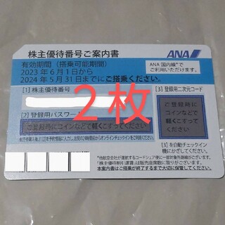 ANA 株主優待券 2枚 全日空(その他)