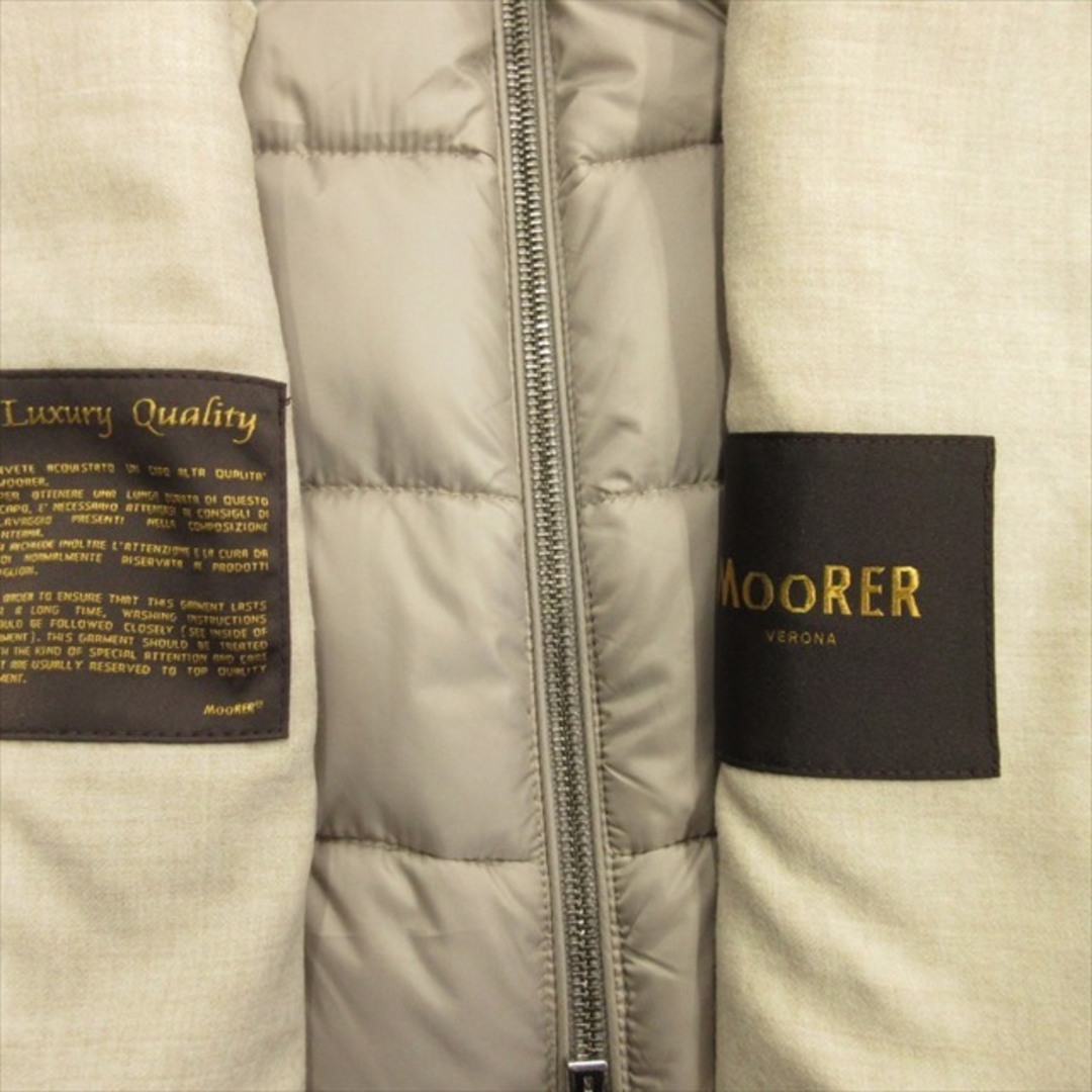 美品 23aw ムーレー MOORER PEGASO ケープ ダウンジャケット レディースのジャケット/アウター(ダウンジャケット)の商品写真