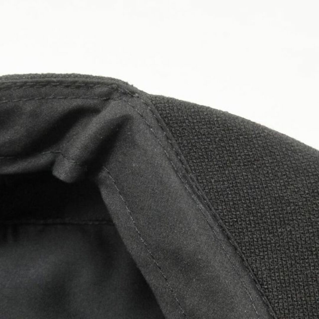 SNIDEL(スナイデル)のスナイデル バリエキャスケット ハンチング 帽子 無地 黒 F ■023 レディースの帽子(キャスケット)の商品写真