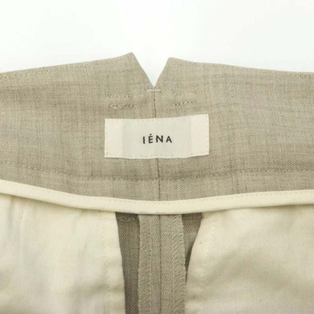 IENA(イエナ)のイエナ 22AW強撚トロ ハイバックパンツ テーパード 40 L ベージュ レディースのパンツ(その他)の商品写真