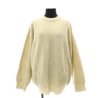 アザー(other)のハウ knit tops lambs wool ニットトップ F ベージュ(ニット/セーター)