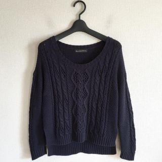 ユナイテッドアローズグリーンレーベルリラクシング(UNITED ARROWS green label relaxing)のグリーンレーベル♡ケーブルニット(ニット/セーター)