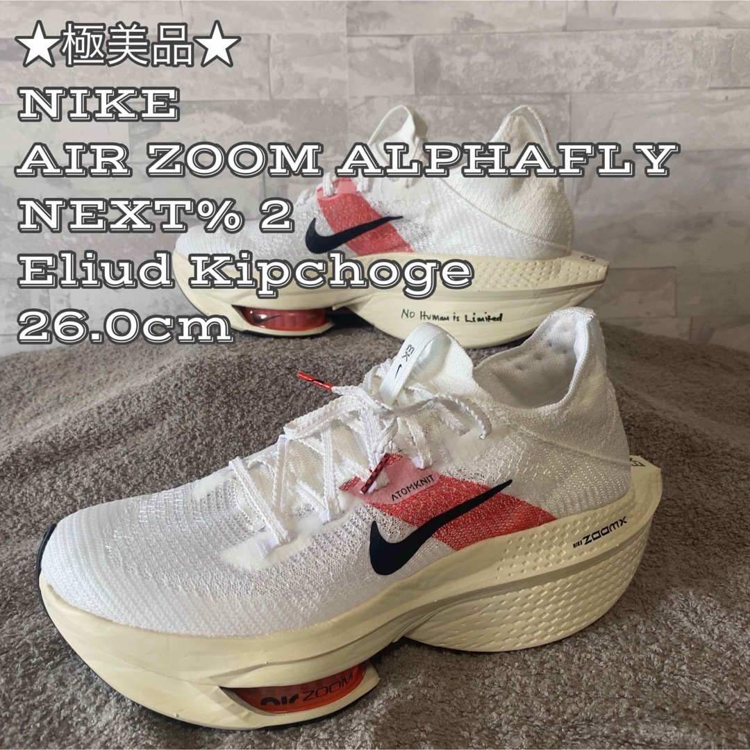 NIKE(ナイキ)の★極美品★入手困難★ NIKE AIR ZOOM ALPHAFLY NEXT%2 スポーツ/アウトドアのランニング(シューズ)の商品写真