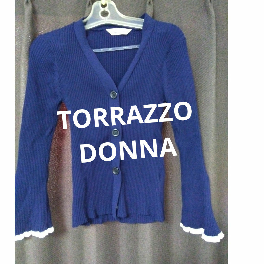 TORRAZZO DONNA(トラッゾドンナ)のtorrazzo donna カーディガン レディースのトップス(カーディガン)の商品写真