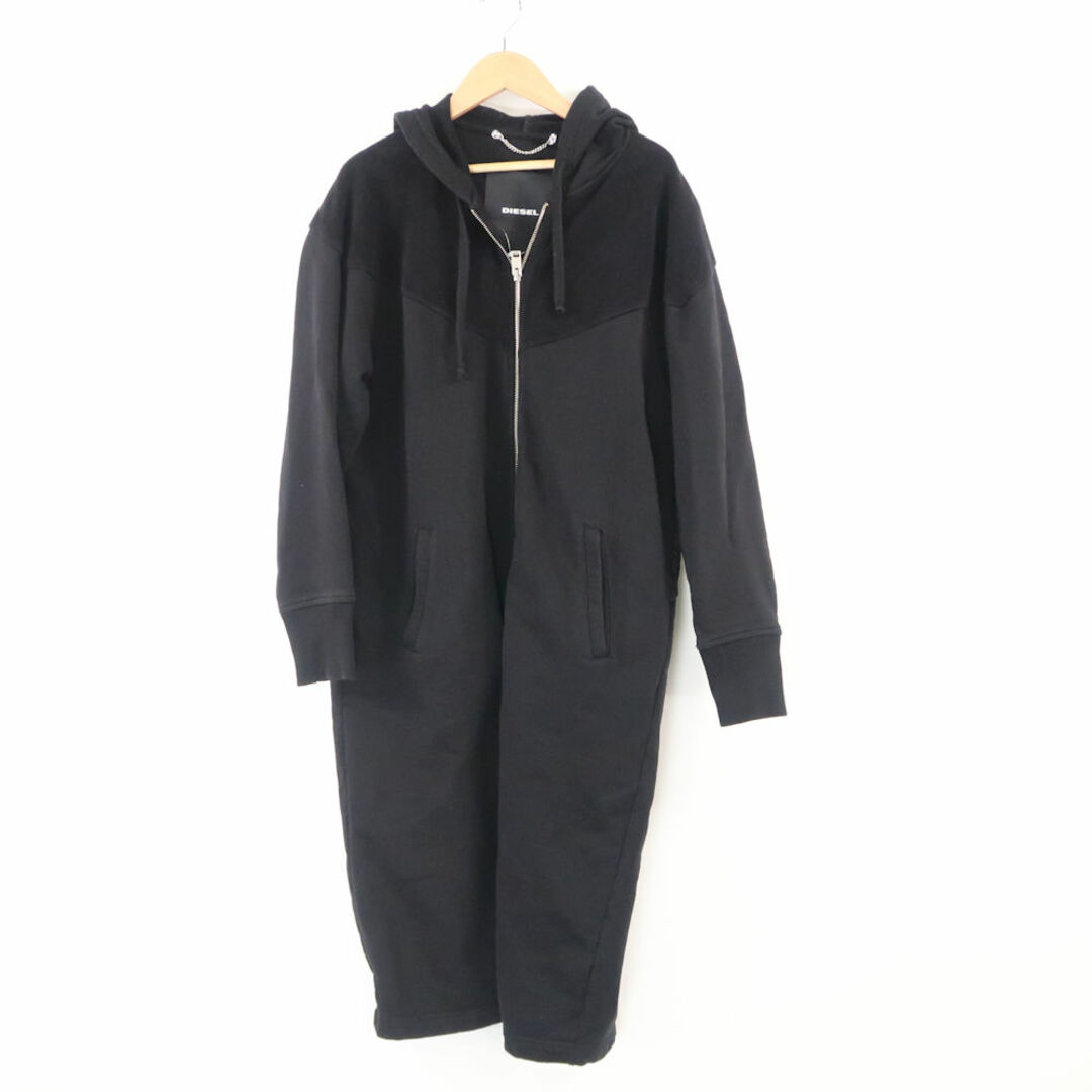 DIESEL - 美品 DIESEL ディーゼル ロング丈ジップアップパーカー DIESEL - 美品 DIESEL ディーゼル ロング丈ジップアップパーカー