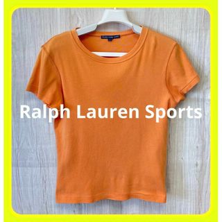 ラルフローレン(Ralph Lauren)の美品 Ralph Lauren ラルフローレンスポーツ Tシャツ オレンジ L(Tシャツ(半袖/袖なし))