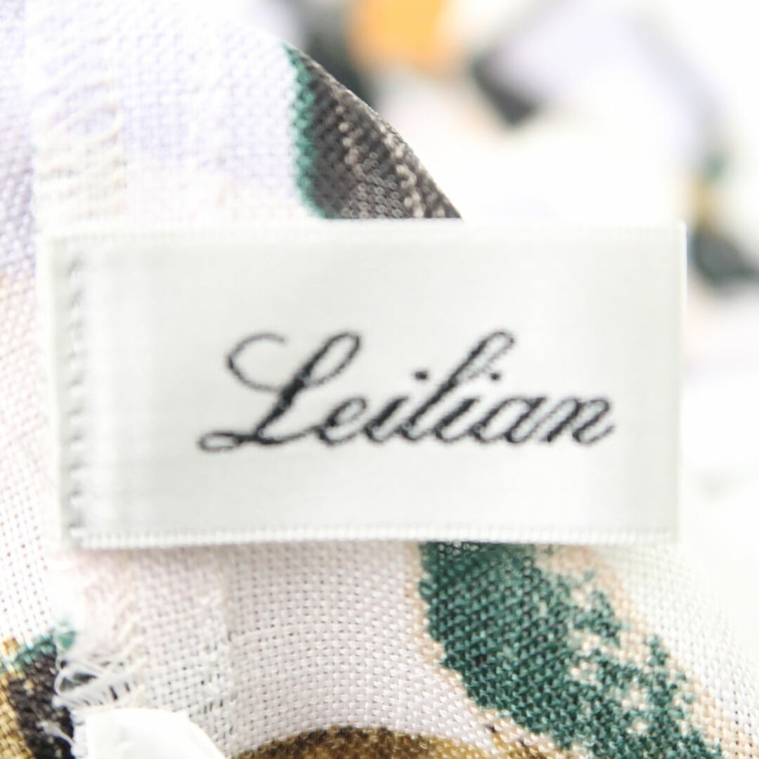 leilian(レリアン)の美品 Leilian レリアン ブラウス 9 ポリエステル 5分袖 抽象柄 プリント オーバーサイズ レディース AN703A14  レディースのトップス(シャツ/ブラウス(半袖/袖なし))の商品写真