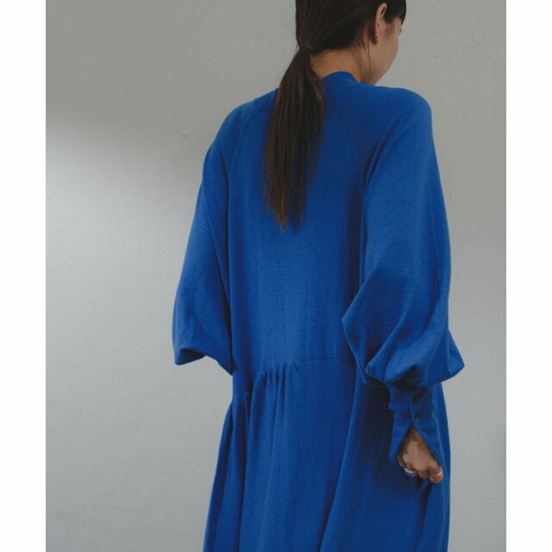 PAL GROUP OUTLET(パルグループアウトレット)の【ブルー】【Pasterip】Asymmetry loose knit dress レディースのワンピース(ロングワンピース/マキシワンピース)の商品写真