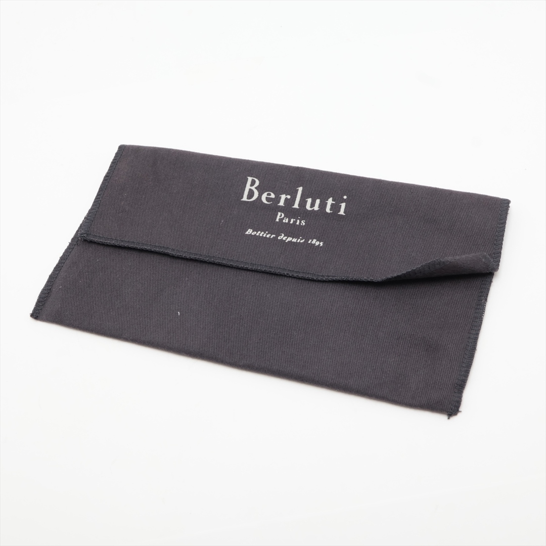 Berluti(ベルルッティ)の美品 ベルルッティ イタウバ カリグラフィ レザー 長財布 本革 ラウンドファスナー ブラウン 茶色 紳士 メンズ EEM U42-2 メンズのファッション小物(長財布)の商品写真