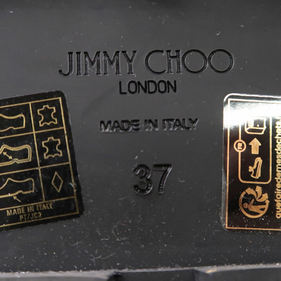 JIMMY CHOO(ジミーチュウ)の美品 JIMMY CHOO ジミーチュウ BAYU FLAT ブーツ 24cm 厚底 レディース AT106W2  レディースの靴/シューズ(ブーツ)の商品写真