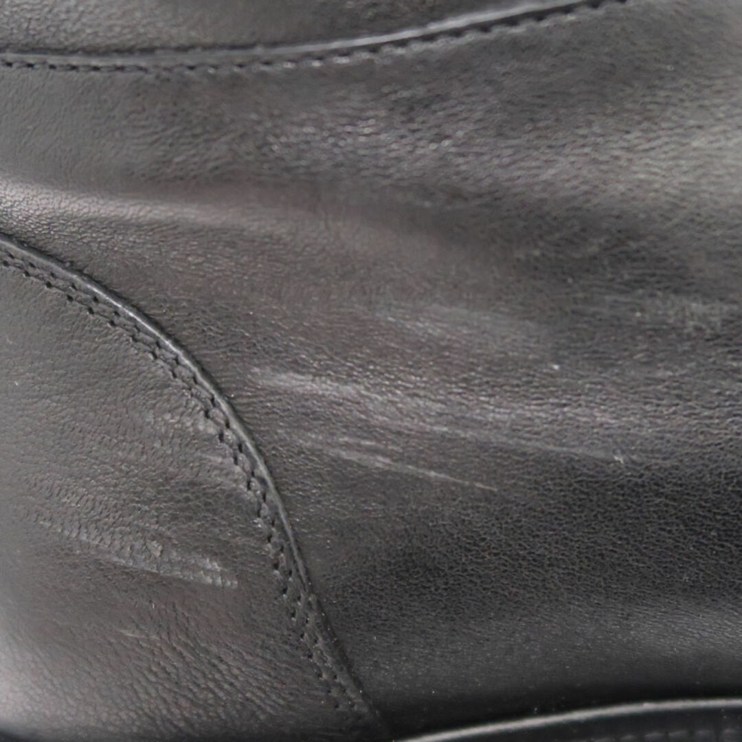 JIMMY CHOO(ジミーチュウ)の美品 JIMMY CHOO ジミーチュウ BAYU FLAT ブーツ 24cm 厚底 レディース AT106W2  レディースの靴/シューズ(ブーツ)の商品写真