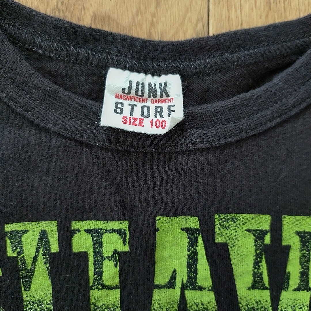 JUNK STORE(ジャンクストアー)の100ー⑤　ジャンクストアー　オシャレ袖　ロンT キッズ/ベビー/マタニティのキッズ服男の子用(90cm~)(Tシャツ/カットソー)の商品写真