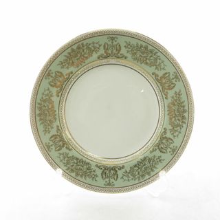 ウェッジウッド(WEDGWOOD)のWEDGWOOD ウェッジウッド コロンビア セージグリーン 中皿 金彩 ゴールド SY8895H (食器)