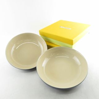 ルクルーゼ(LE CREUSET)の未使用 Le Creuset ルクルーゼ 深皿 2枚 セット ラウンドディッシュ ST47B3 (食器)