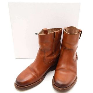 Isabel Marant - ISABEL MARANT イザベルマラン 22AW Susee アンクルレザーブーツ COGNAC ブラウン系 37 BO0816-00M024S