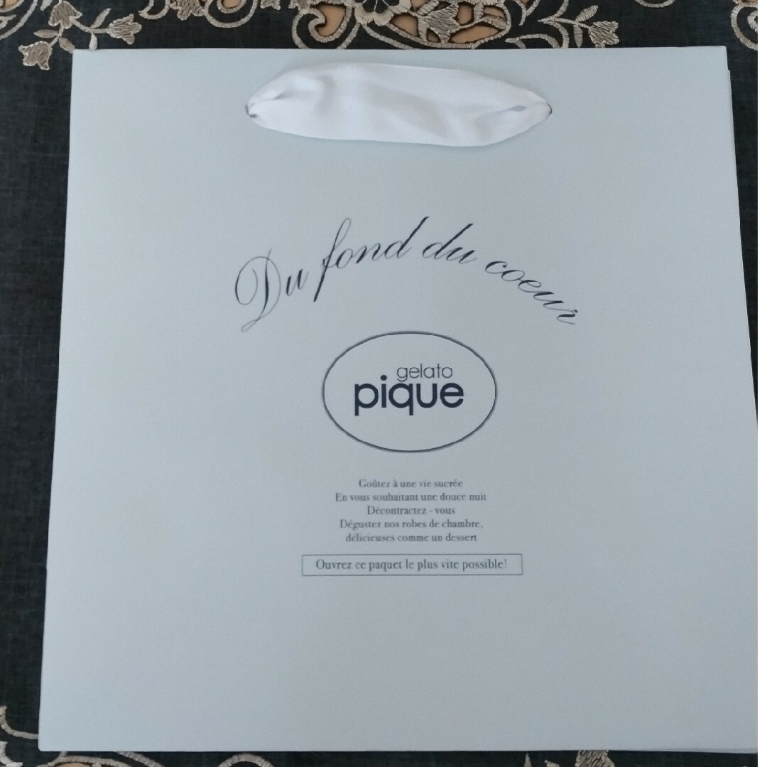 gelato pique(ジェラートピケ)のジェラートピケ紙袋 レディースのバッグ(ショップ袋)の商品写真
