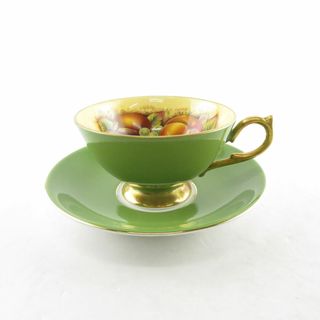 エインズレイ(Aynsley China)の美品 Aynsley エインズレイ オーチャードゴールド カップ＆ソーサー ティー コーヒー SO1095U (グラス/カップ)