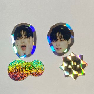 ザボーイズ(THE BOYZ)のTHEBOYZ ジュヨン ペンライトステッカー シール(K-POP/アジア)