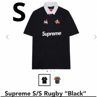 シュプリーム(Supreme)のSupreme S/S Rugby "Black"(ポロシャツ)