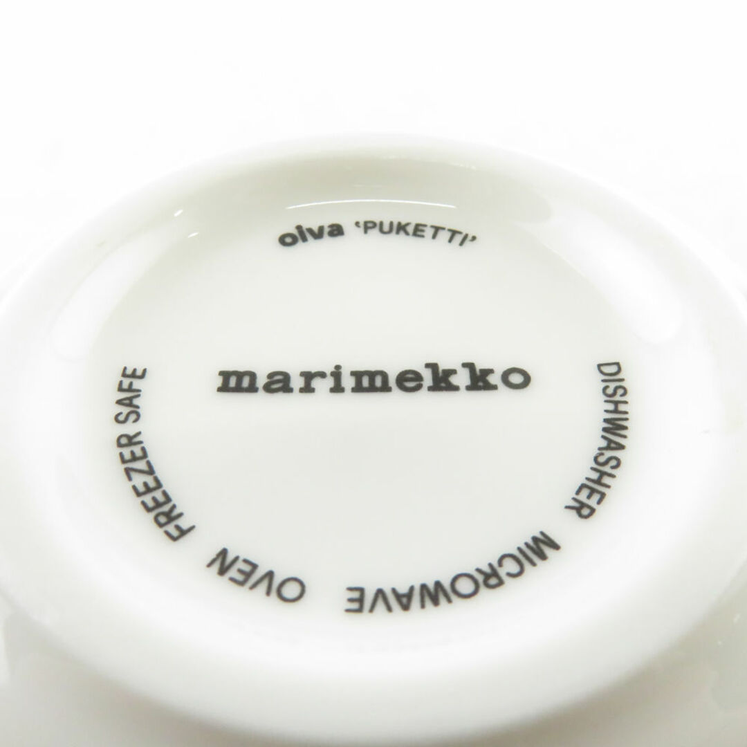 marimekko(マリメッコ)の美品 marimekko マリメッコ プケッティ ラテマグ カップ コップ タンブラー フラワー 北欧 SM1919F  インテリア/住まい/日用品のキッチン/食器(グラス/カップ)の商品写真