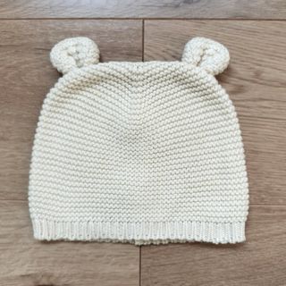 ベビーギャップ(babyGAP)のbaby Gap　ニット帽　くま帽子　44cm(帽子)