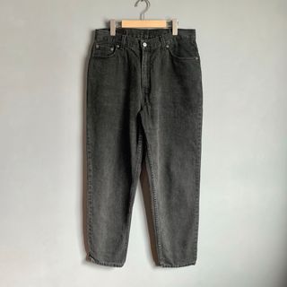 リーバイス(Levi's)のLevi’s 512 サルファーブラックデニム  W32ほど バギーテーパード(デニム/ジーンズ)