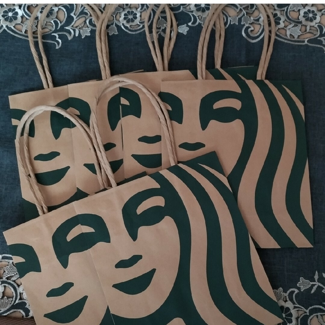 Starbucks(スターバックス)のスタバ紙袋 レディースのバッグ(ショップ袋)の商品写真