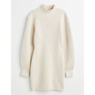 エイチアンドエム(H&M)のH&M リブニット⭐︎ワンピース(ミニワンピース)