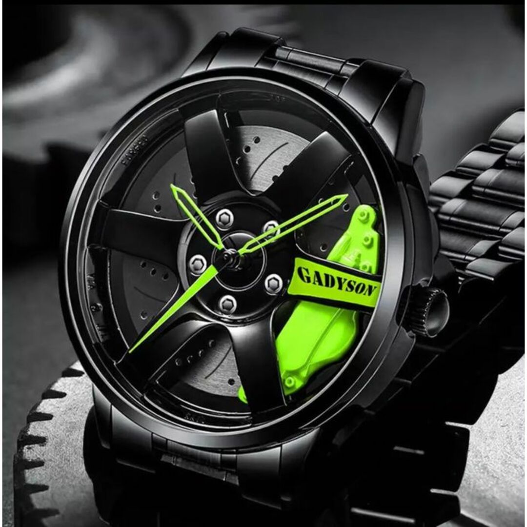 【海外限定品】GADY SON ホイール腕時計正規品 メンズの時計(腕時計(アナログ))の商品写真