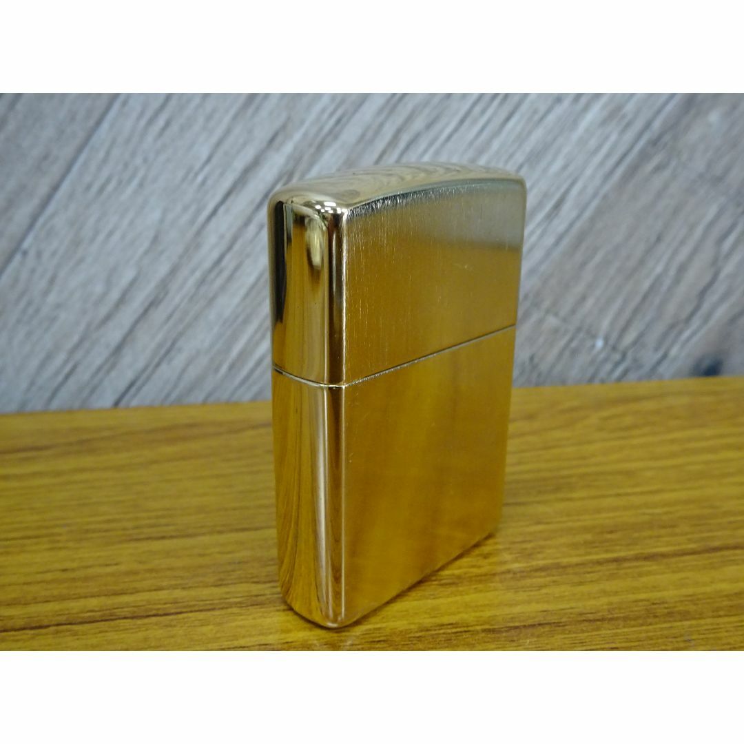 ZIPPO(ジッポー)のM宇029 / ZIPPO ジッポー オイルライター ゴールドカラー インテリア/住まい/日用品の日用品/生活雑貨/旅行(その他)の商品写真