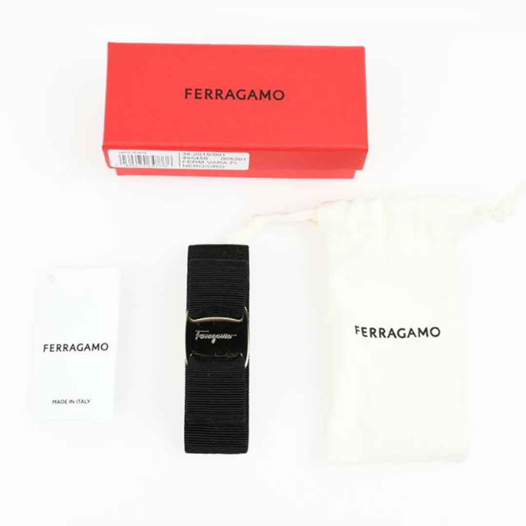 Salvatore Ferragamo(サルヴァトーレフェラガモ)のFERRAGAMO Salvatoreフェラガモ  VARA ビジュー リボン バレッタ ヘアピン イタリア正規品 342019495450 新品 レディースのヘアアクセサリー(バレッタ/ヘアクリップ)の商品写真